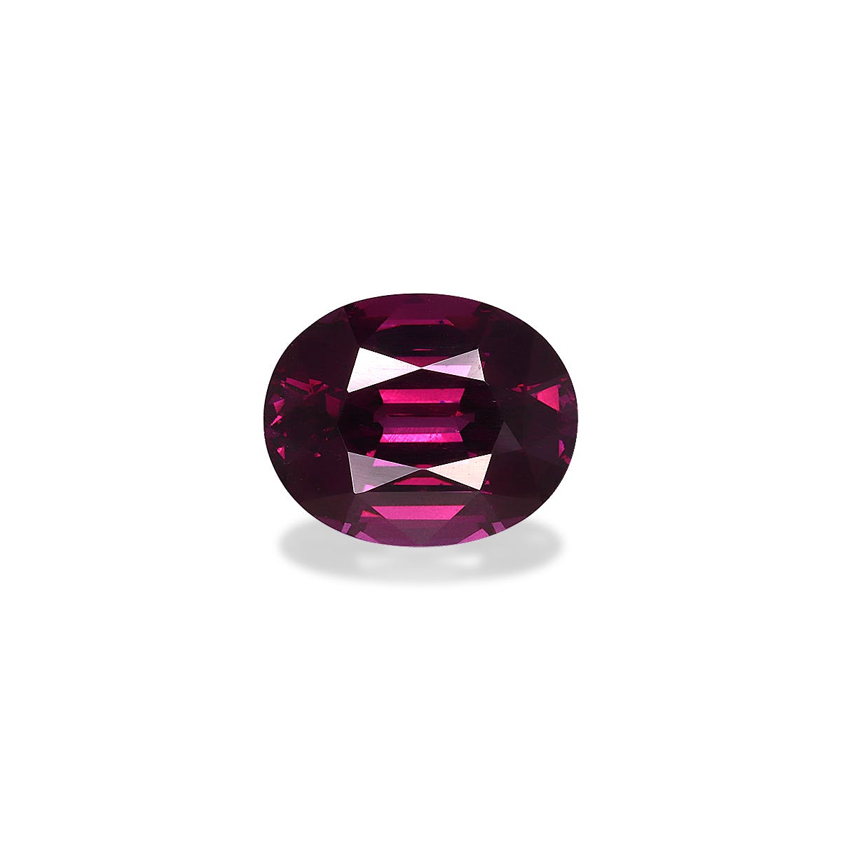 Umbalite Oval Fine Step Cut Purple