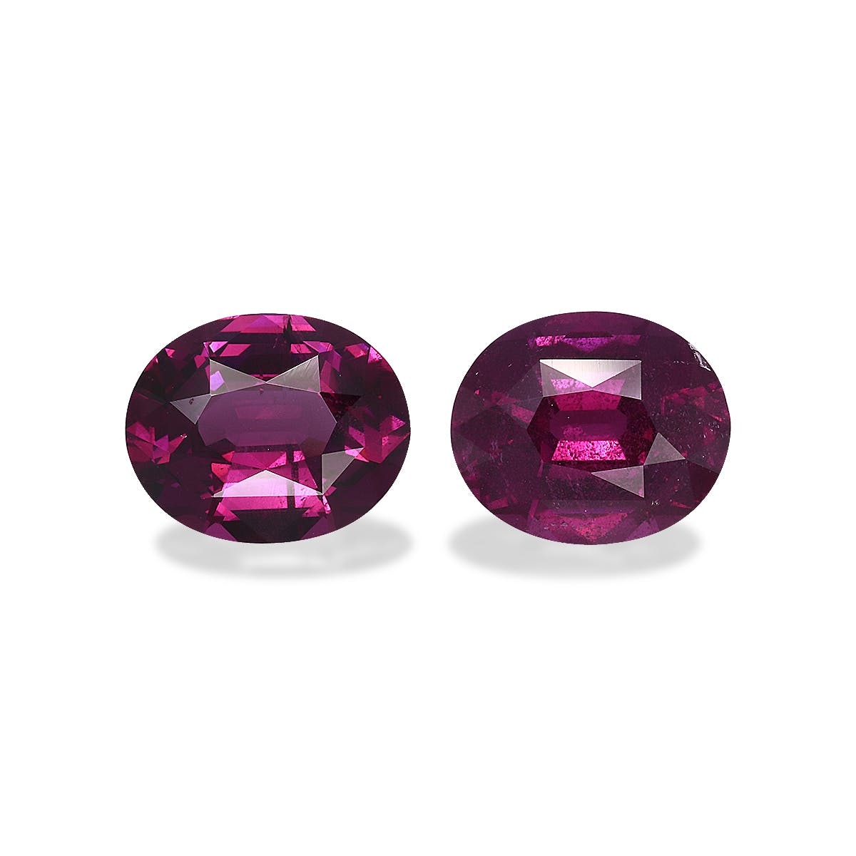 Umbalite Oval Fine Step Cut Purple