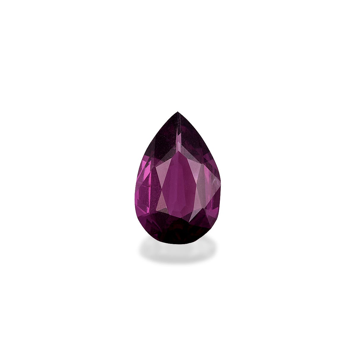 Umbalite Pear Fine Step Cut Purple