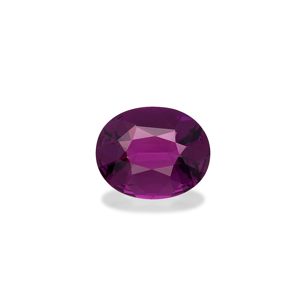 Umbalite Oval Fine Step Cut Purple