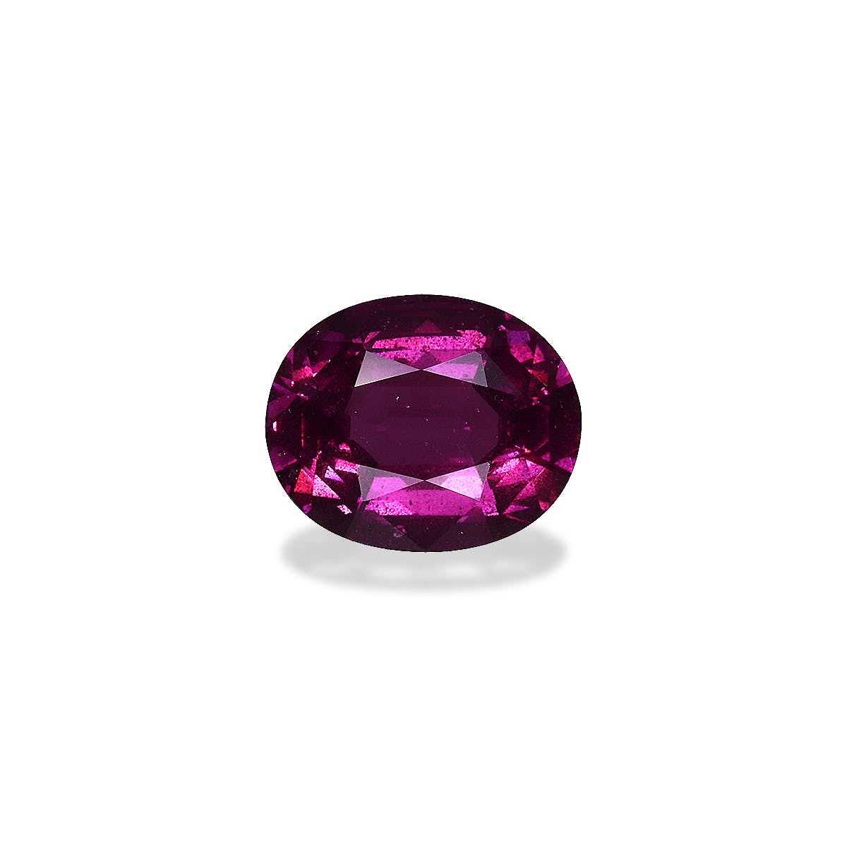 Umbalite Oval Fine Step Cut Purple