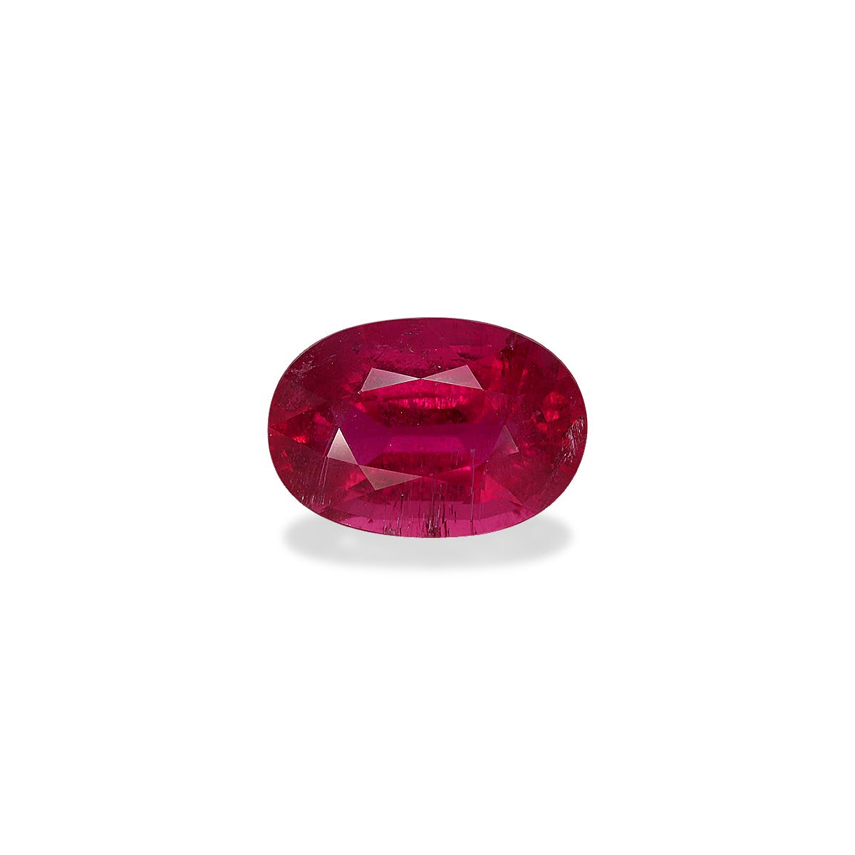 Rubellite Tourmaline Oval Fine Step Cut Pink