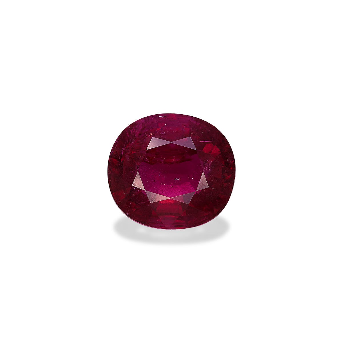 Rubellite Tourmaline Cushion Fine Step Cut Red