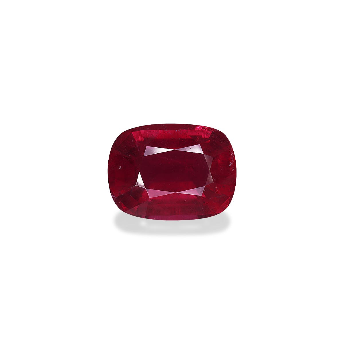 Rubellite Tourmaline Oval Fine Step Cut Cherry Red