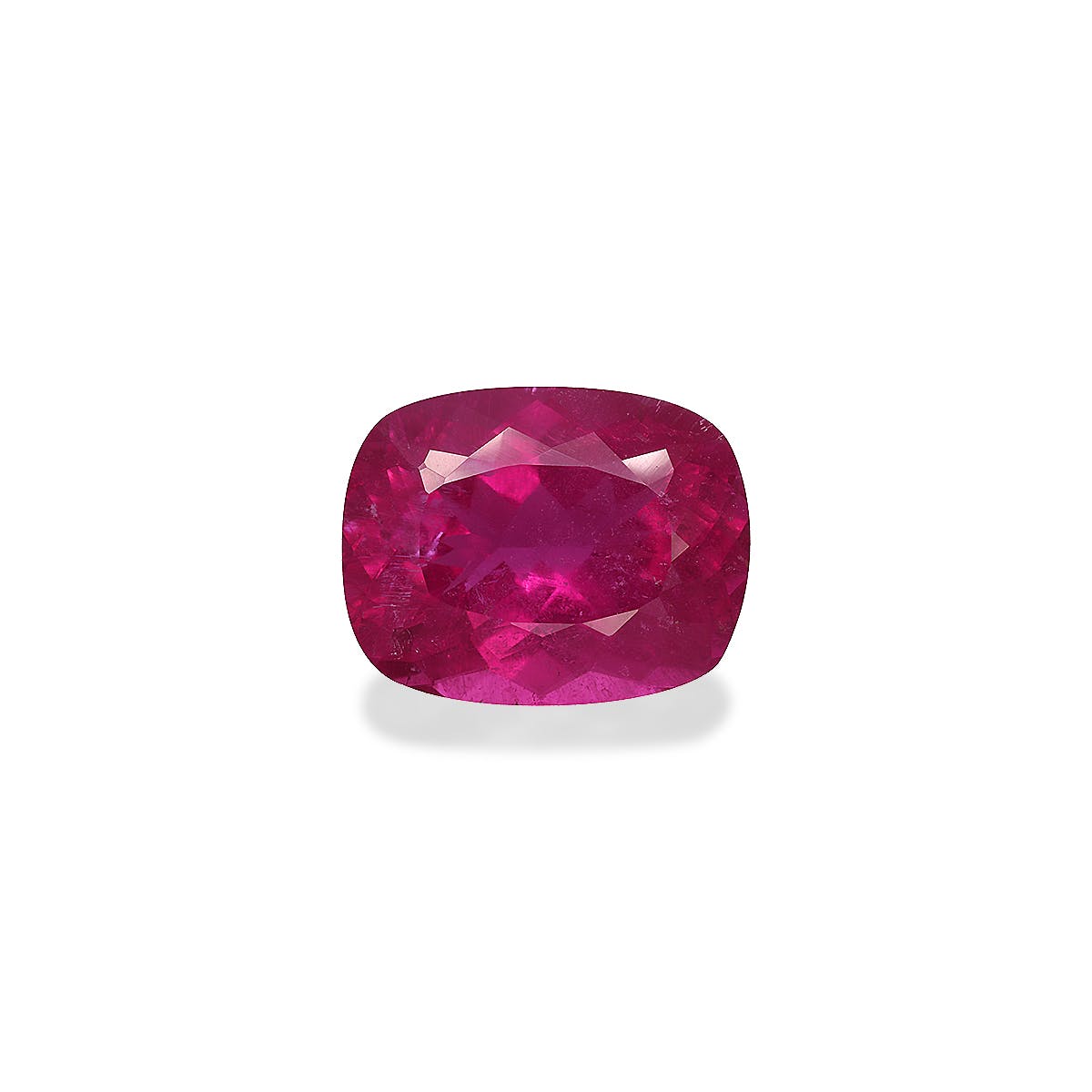 Rubellite Tourmaline Cushion Modified Brilliant Cut Pink