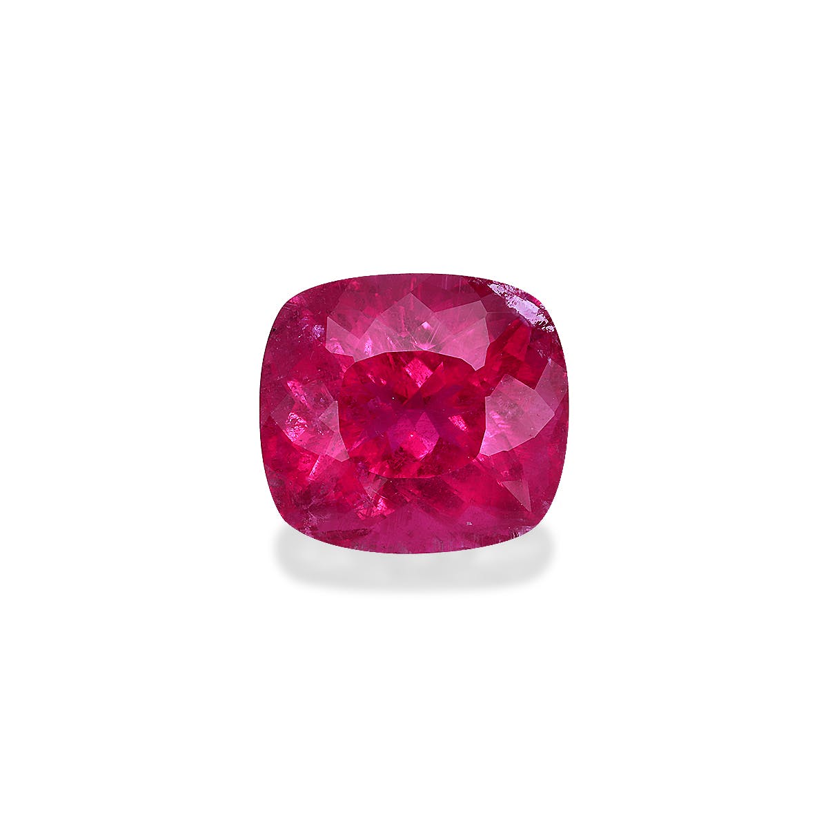 Rubellite Tourmaline Cushion Modified Brilliant Cut Pink