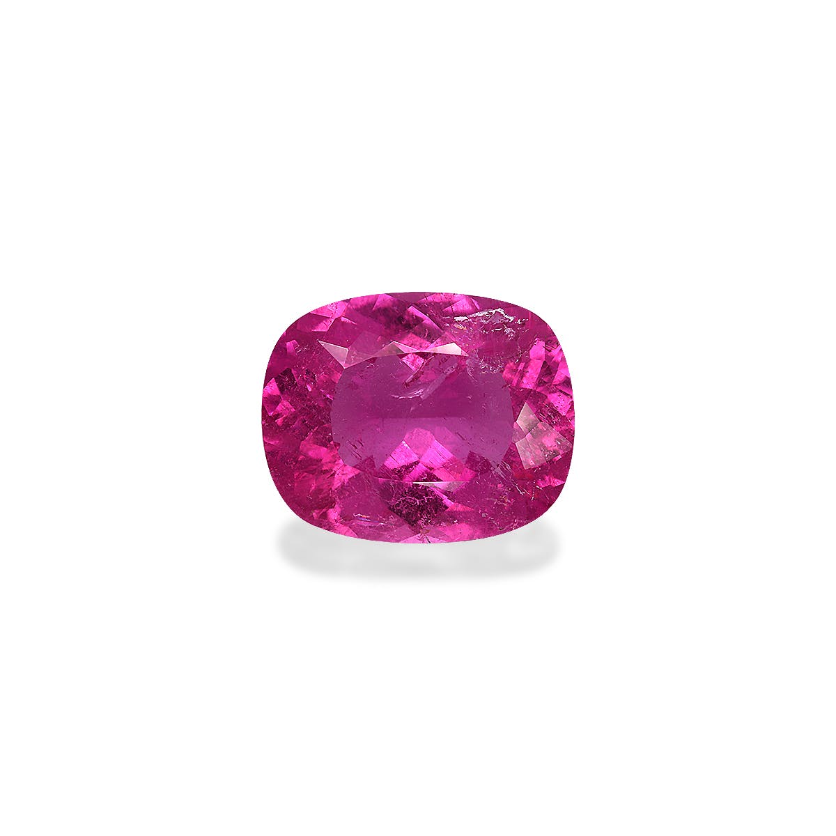 Rubellite Tourmaline Cushion Modified Brilliant Cut Pink