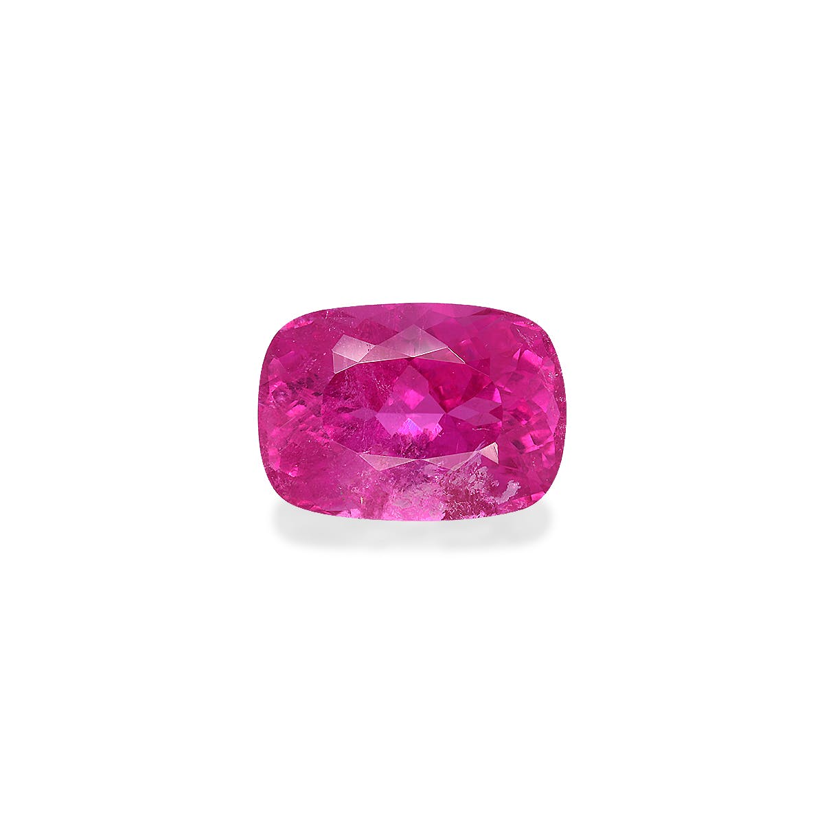 Rubellite Tourmaline Cushion Modified Brilliant Cut Bubblegum Pink