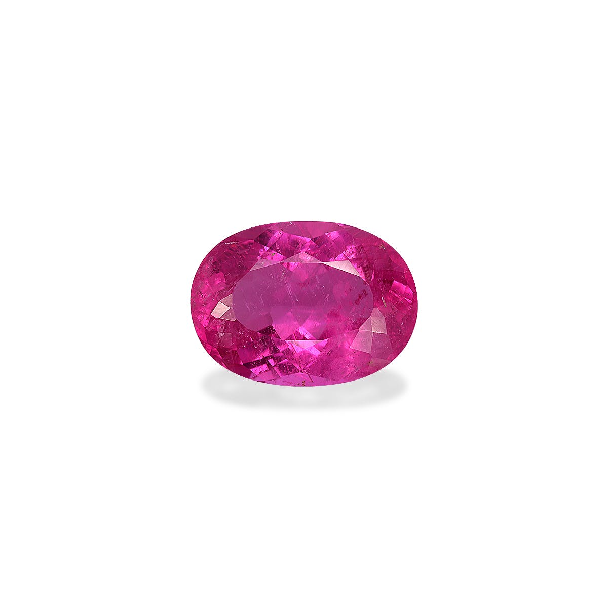 Rubellite Tourmaline Oval Modified Brilliant Cut Pink