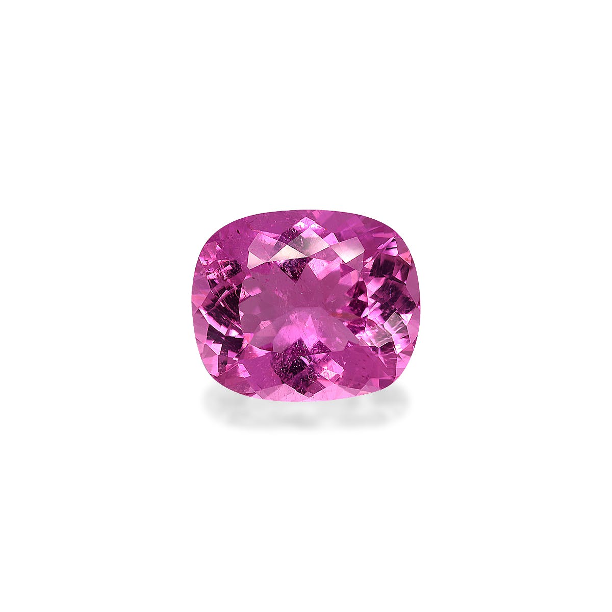 Rubellite Tourmaline Cushion Modified Brilliant Cut Fuscia Pink