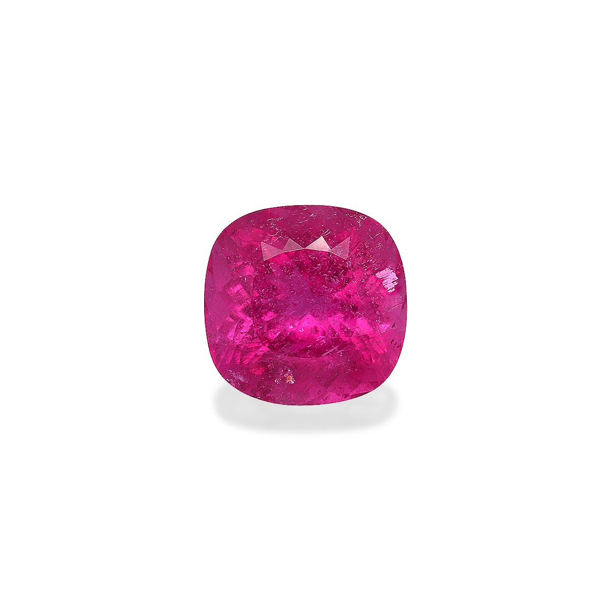 Rubellite Tourmaline Cushion Modified Brilliant Cut Pink