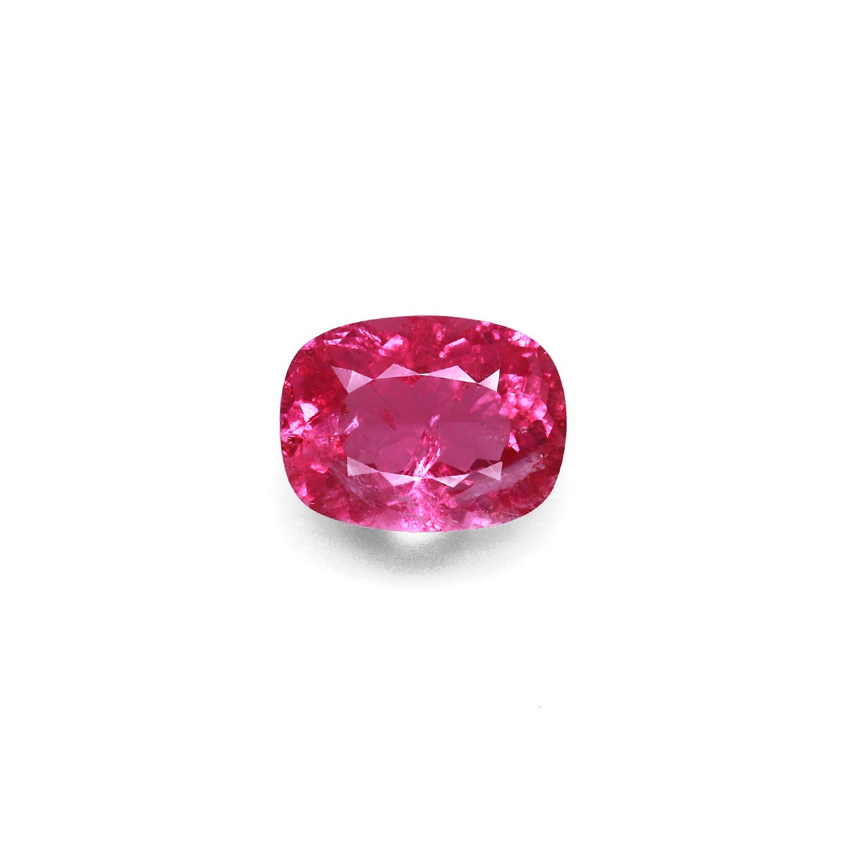 Rubellite Tourmaline Cushion Modified Brilliant Cut Pink