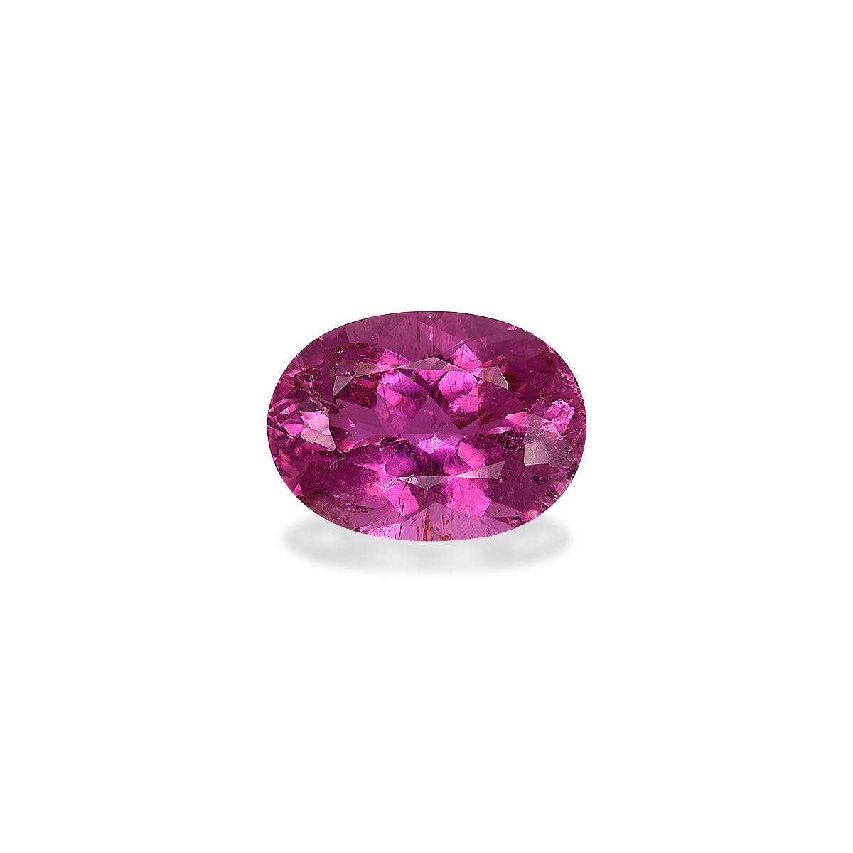 Rubellite Tourmaline Oval Modified Brilliant Cut Pink