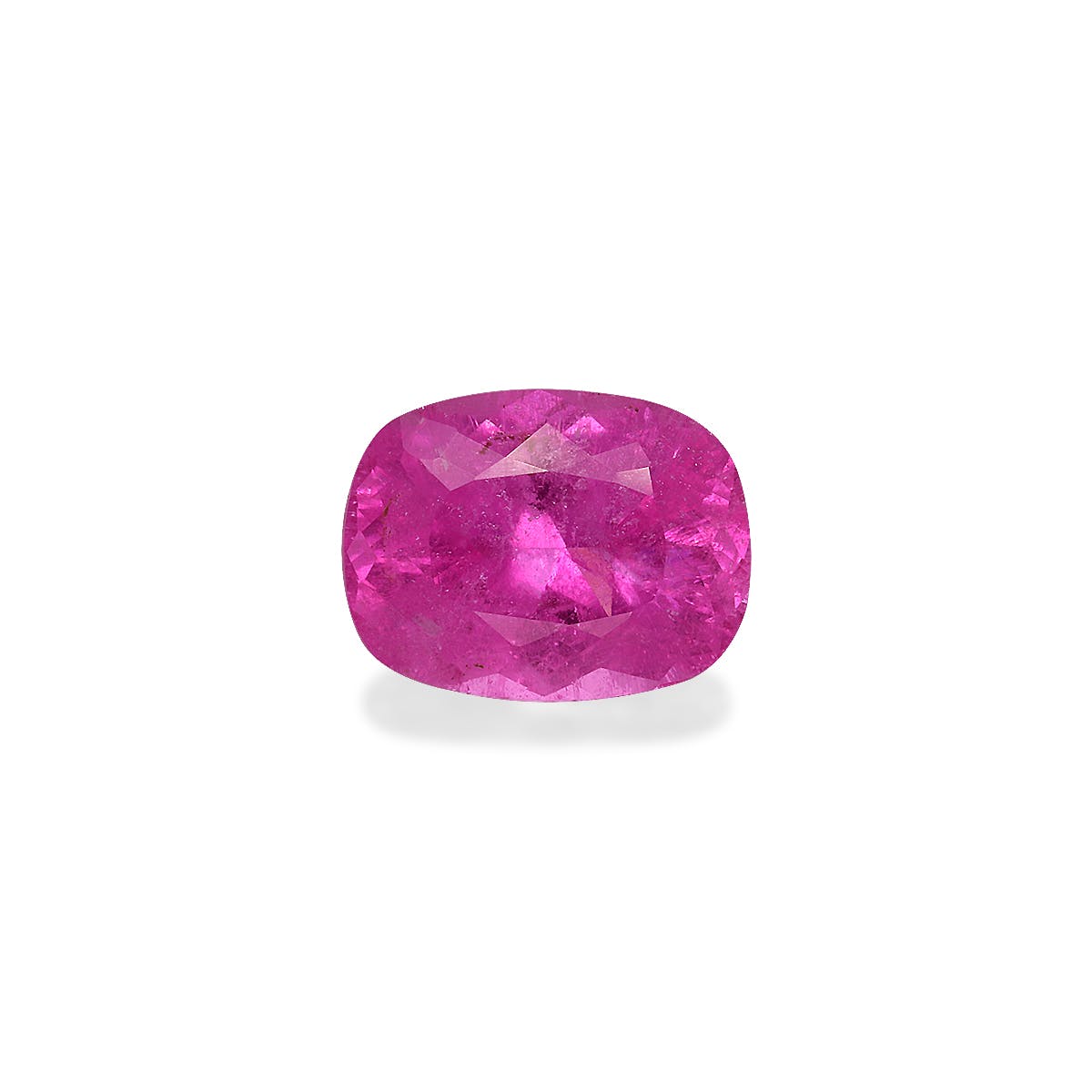 Rubellite Tourmaline Cushion Modified Brilliant Cut Fuscia Pink