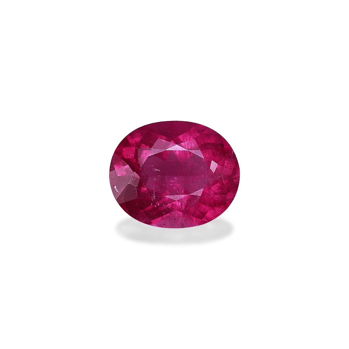 Rubellite Tourmaline Oval Modified Brilliant Cut Pink