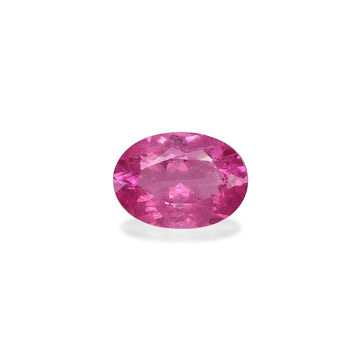 Rubellite Tourmaline Oval Fine Step Cut Fuscia Pink