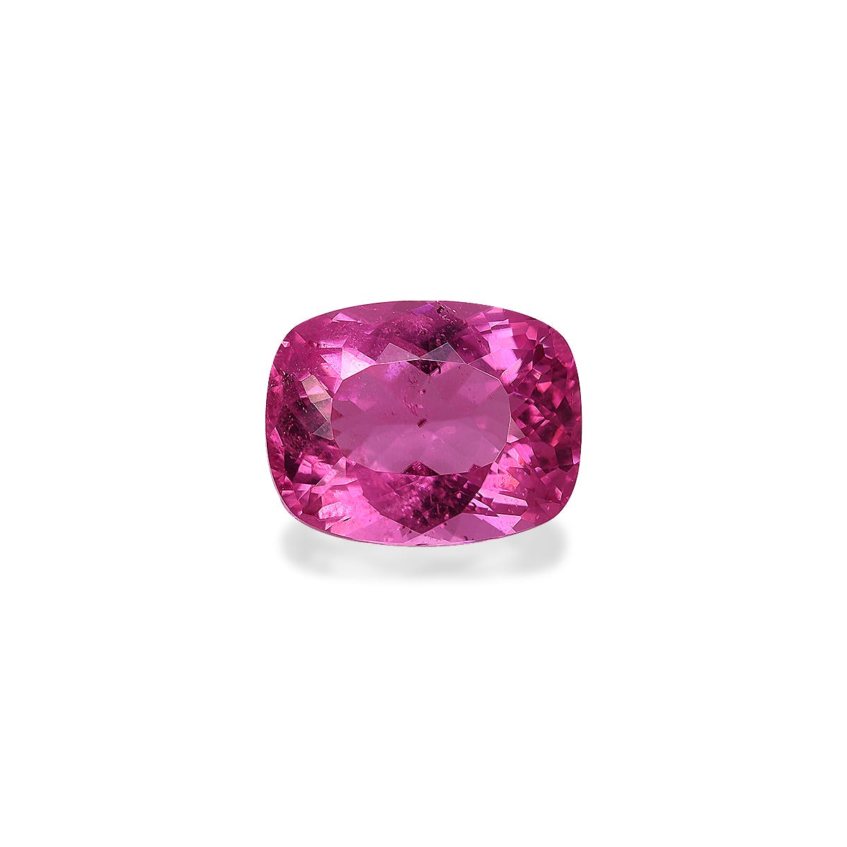 Rubellite Tourmaline Cushion Modified Brilliant Cut Fuscia Pink