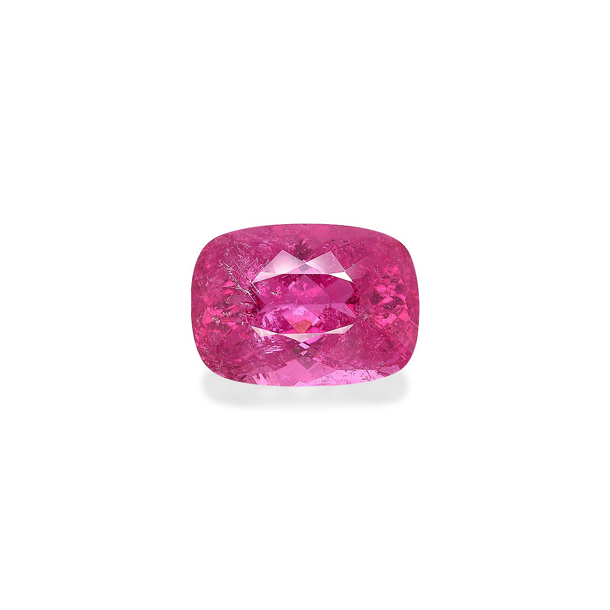 Rubellite Tourmaline Cushion Modified Brilliant Cut Pink