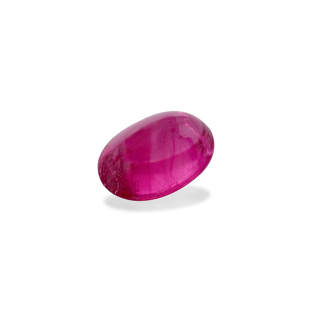 Rubellite Tourmaline Oval Cabochon Pink