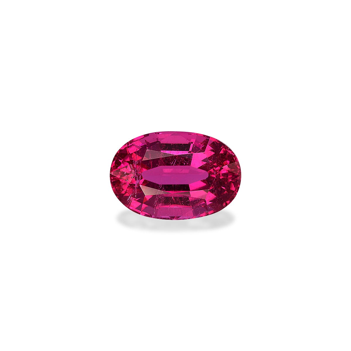 Rubellite Tourmaline Oval Fine Step Cut Pink