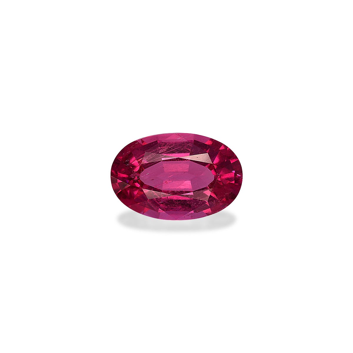 Rubellite Tourmaline Oval Fine Step Cut Pink