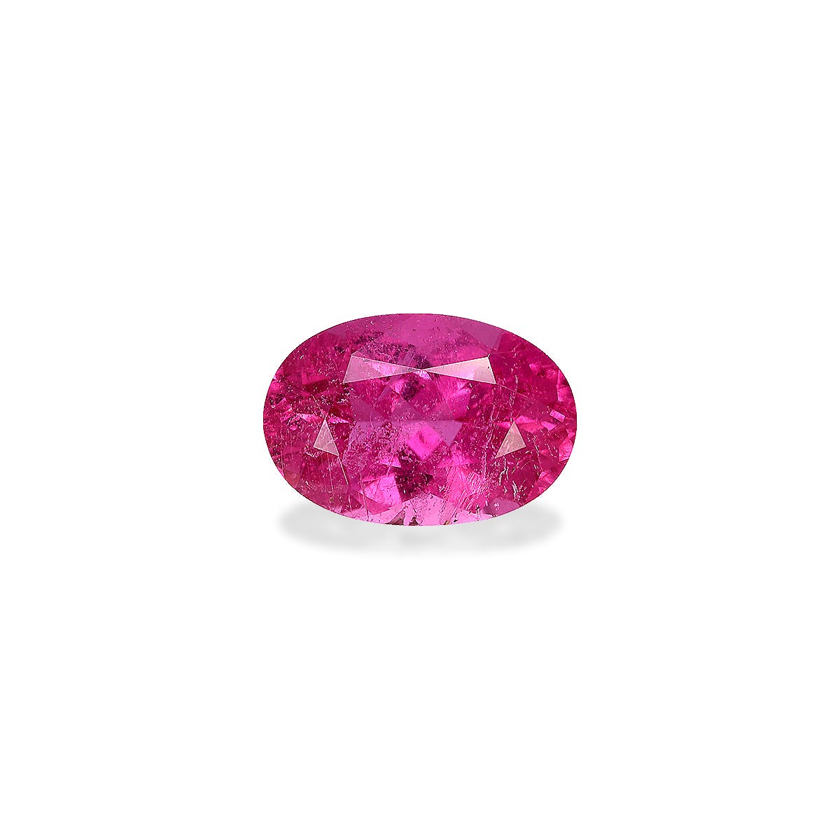 Rubellite Tourmaline Oval Modified Brilliant Cut Pink