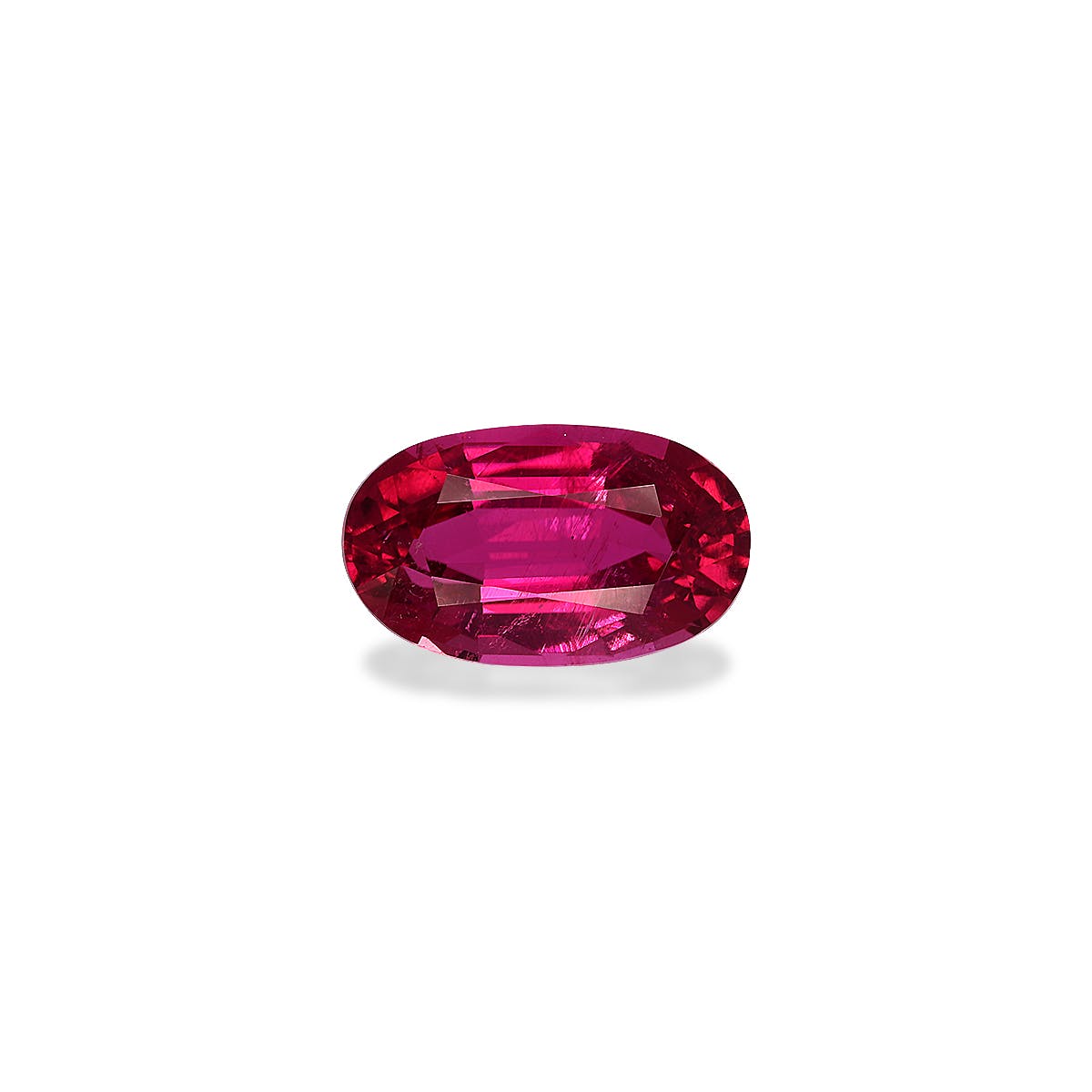 Rubellite Tourmaline Oval Fine Step Cut Pink