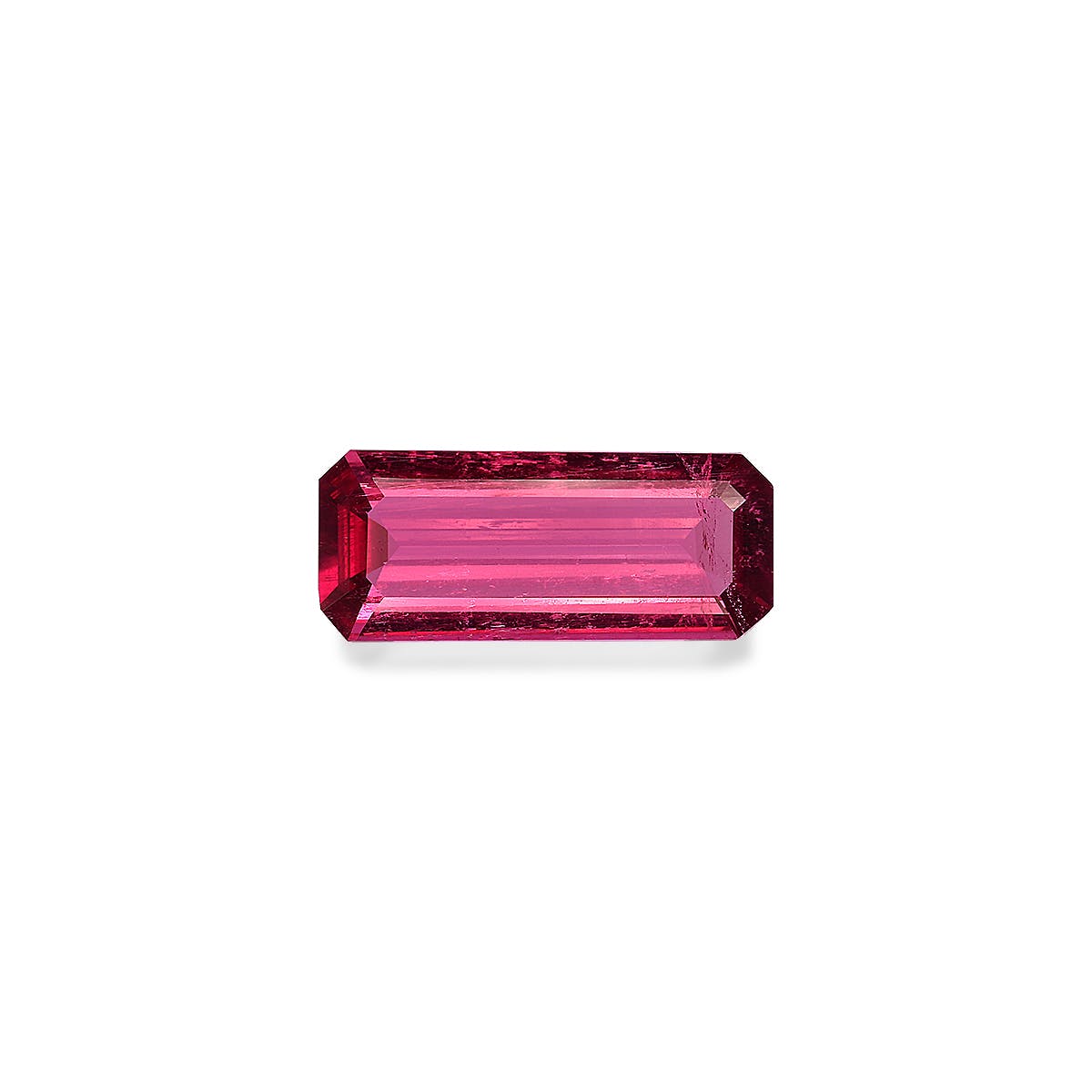 Rubellite Tourmaline Rectangular Emerald Cut Pink