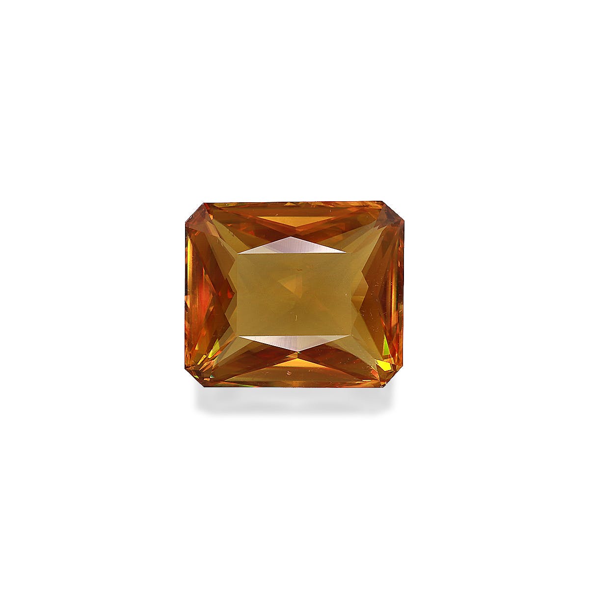 Sphene Rectangular Scissor Cut Golden Yellow