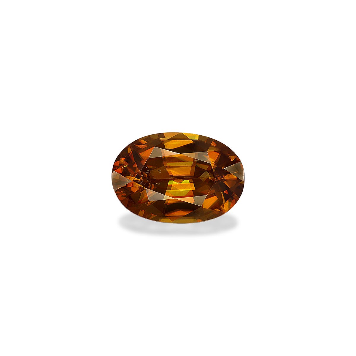 Sphene Oval Fine Step Cut