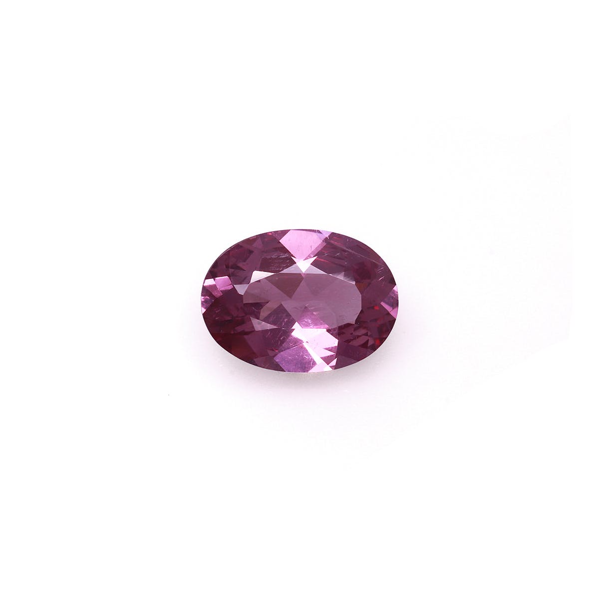 Spinel>Pink Spinel Oval Modified Brilliant Cut Fuscia Pink