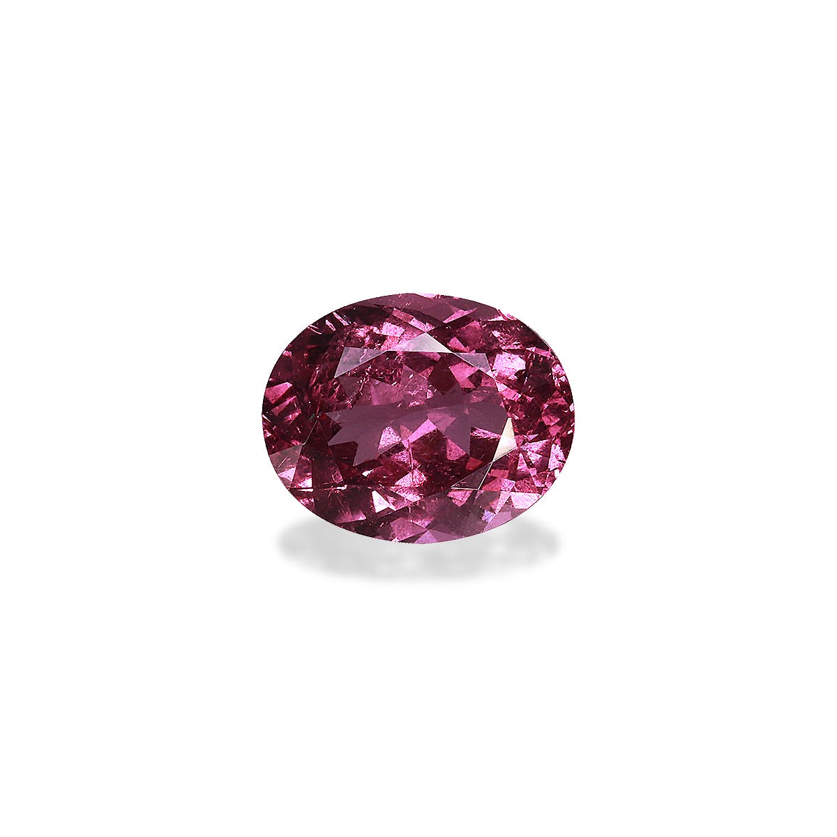 Spinel>Pink Spinel Oval Modified Brilliant Cut Fuscia Pink