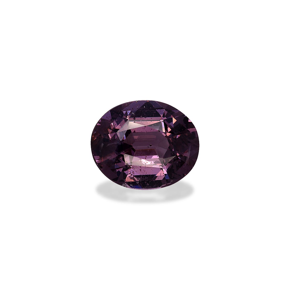 Spinel>Purple Spinel Oval Fine Step Cut Grape Purple