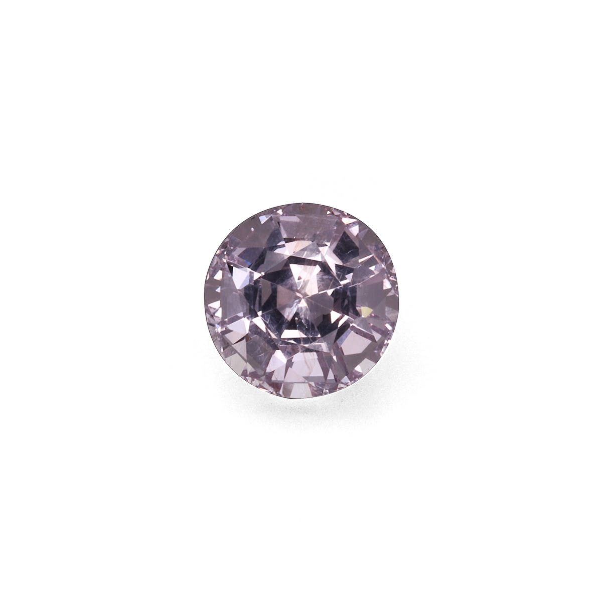 Spinel>Grey Spinel Round Fine Step Cut Grey