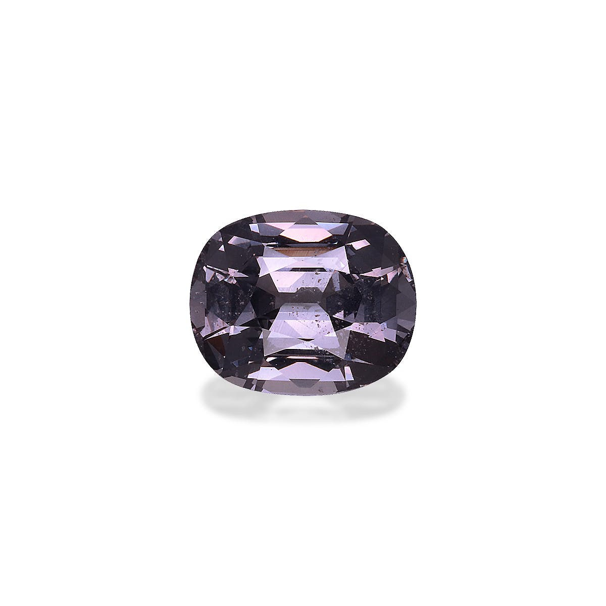 Spinel>Grey Spinel Oval Fine Step Cut Ash Grey