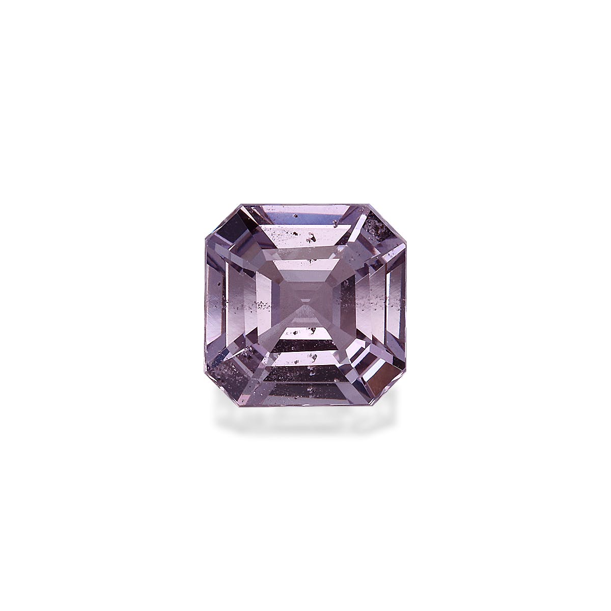 Spinel>Purple Spinel Square Asscher Cut Mauve Purple