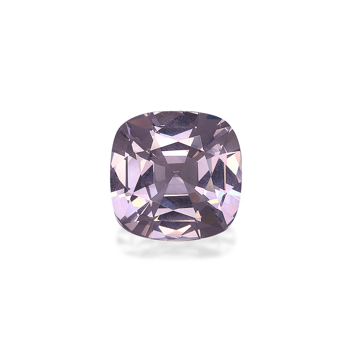 Spinel>Grey Spinel Cushion Fine Step Cut Grey