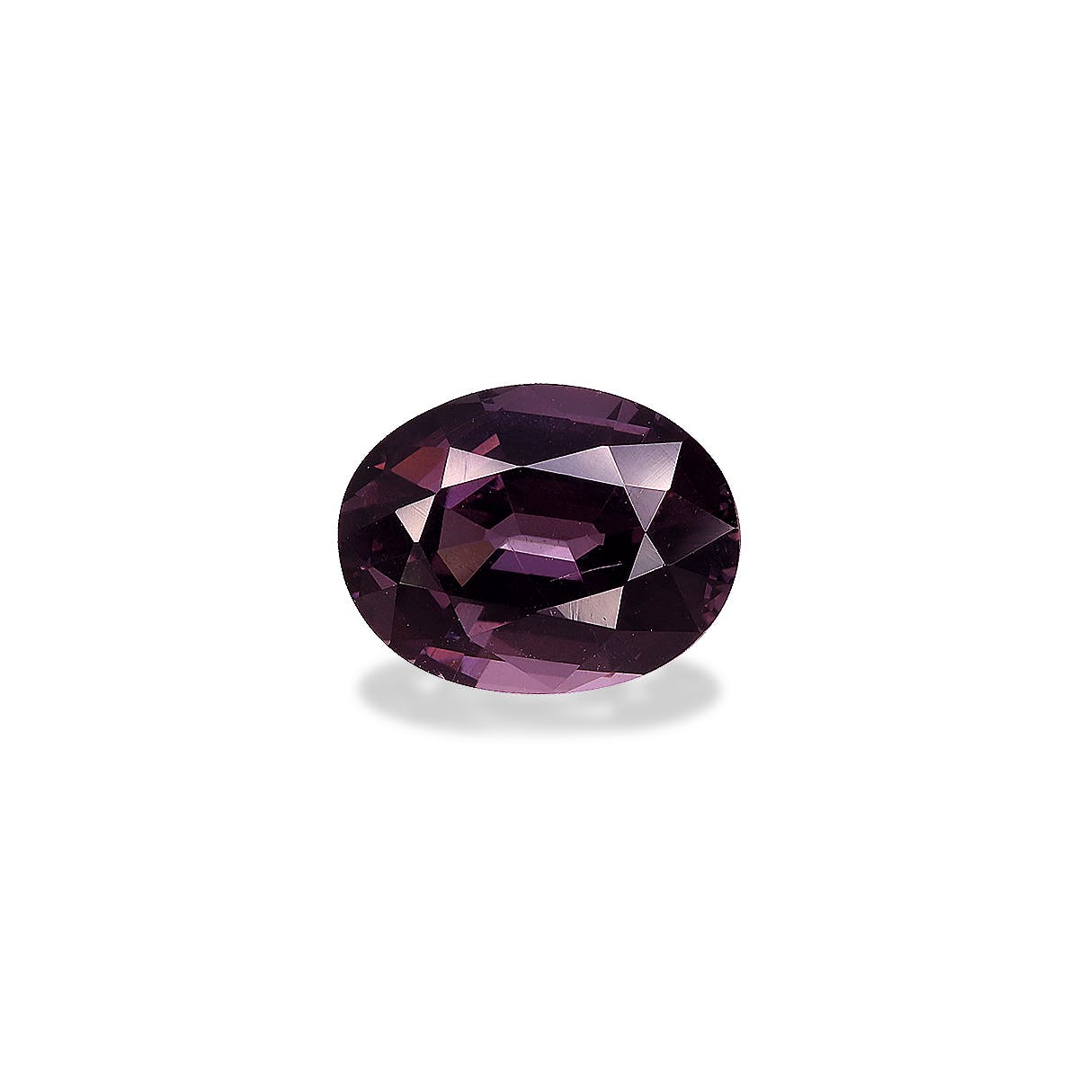 Spinel>Purple Spinel Oval Fine Step Cut Grape Purple