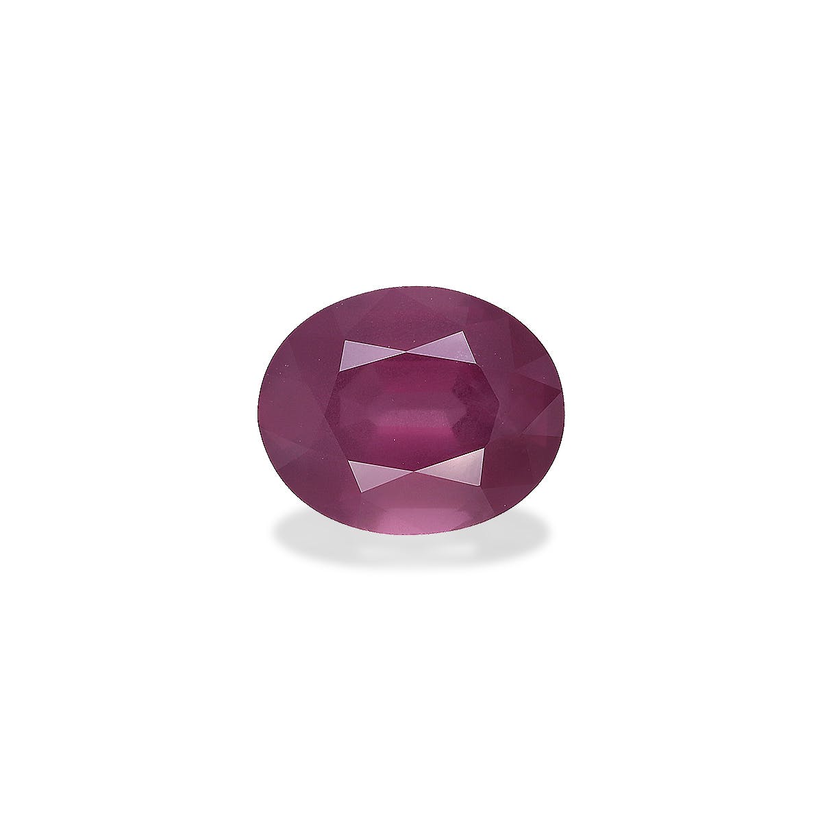 Spinel>Purple Spinel Oval Fine Step Cut Grape Purple