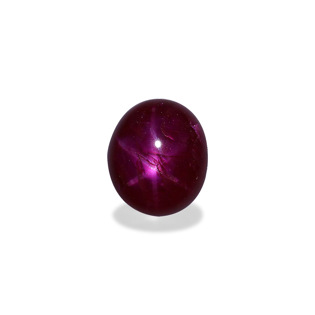 Star Ruby  Oval Cabochon Red