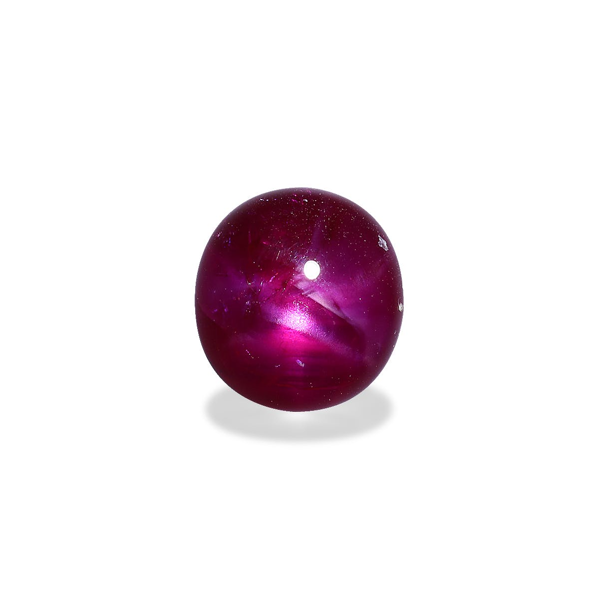 Star Ruby  Round Cabochon Red