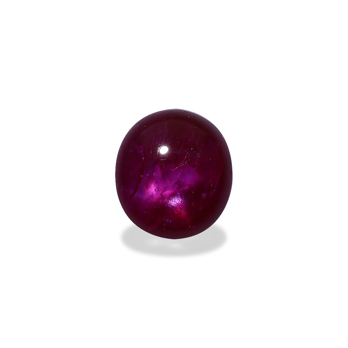 Star Ruby  Oval Cabochon Red