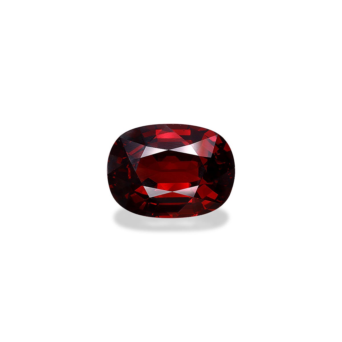 Spessartite Oval Fine Step Cut Scarlet Red