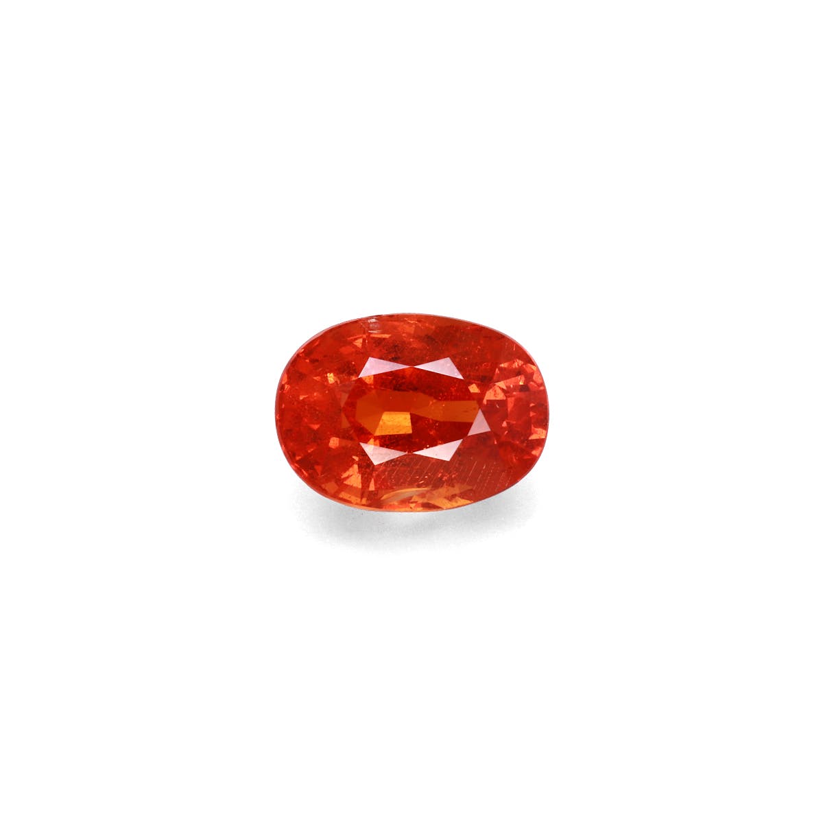 Spessartite Oval Modified Brilliant Cut Orange