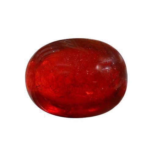 Spessartite Oval Cabochon Clay Orange