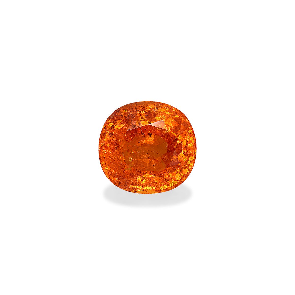 Spessartite Oval Fine Step Cut Orange