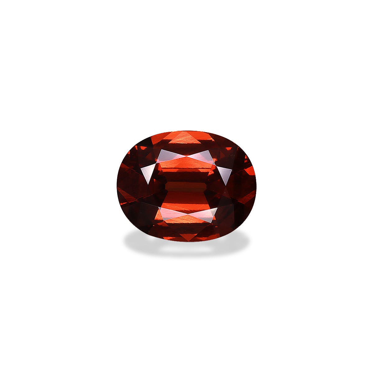 Spessartite Oval Fine Step Cut Orange