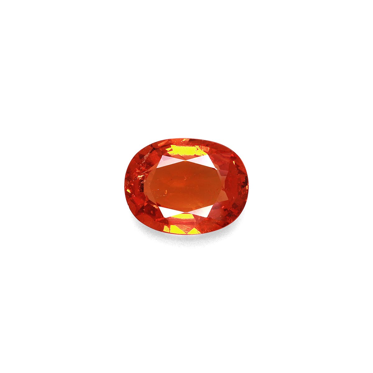 Spessartite Oval Fine Step Cut Orange