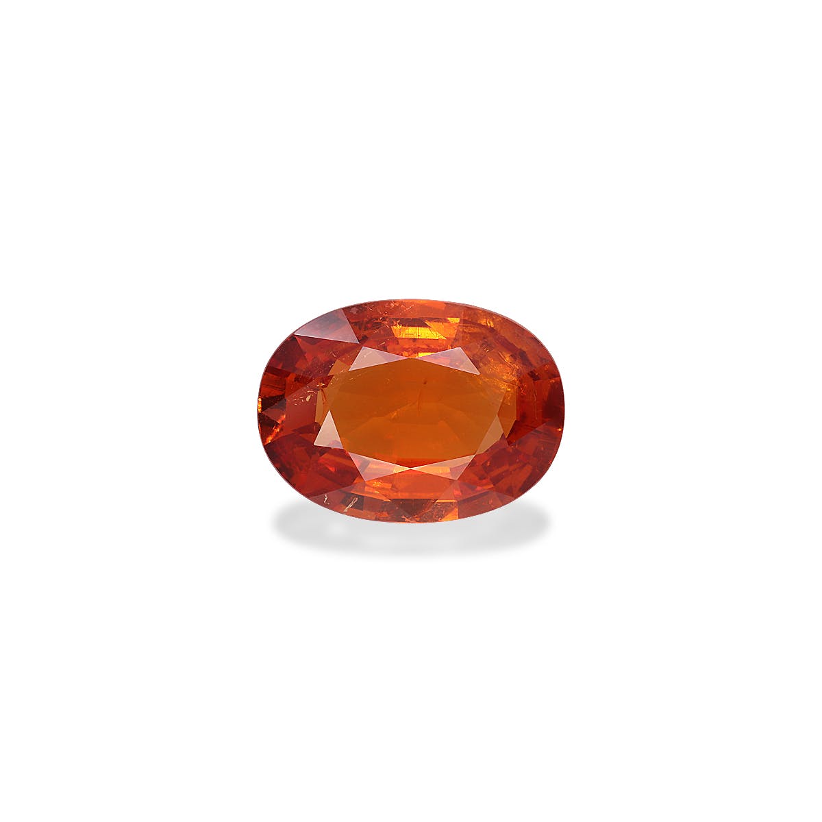 Spessartite Oval Modified Brilliant Cut Orange