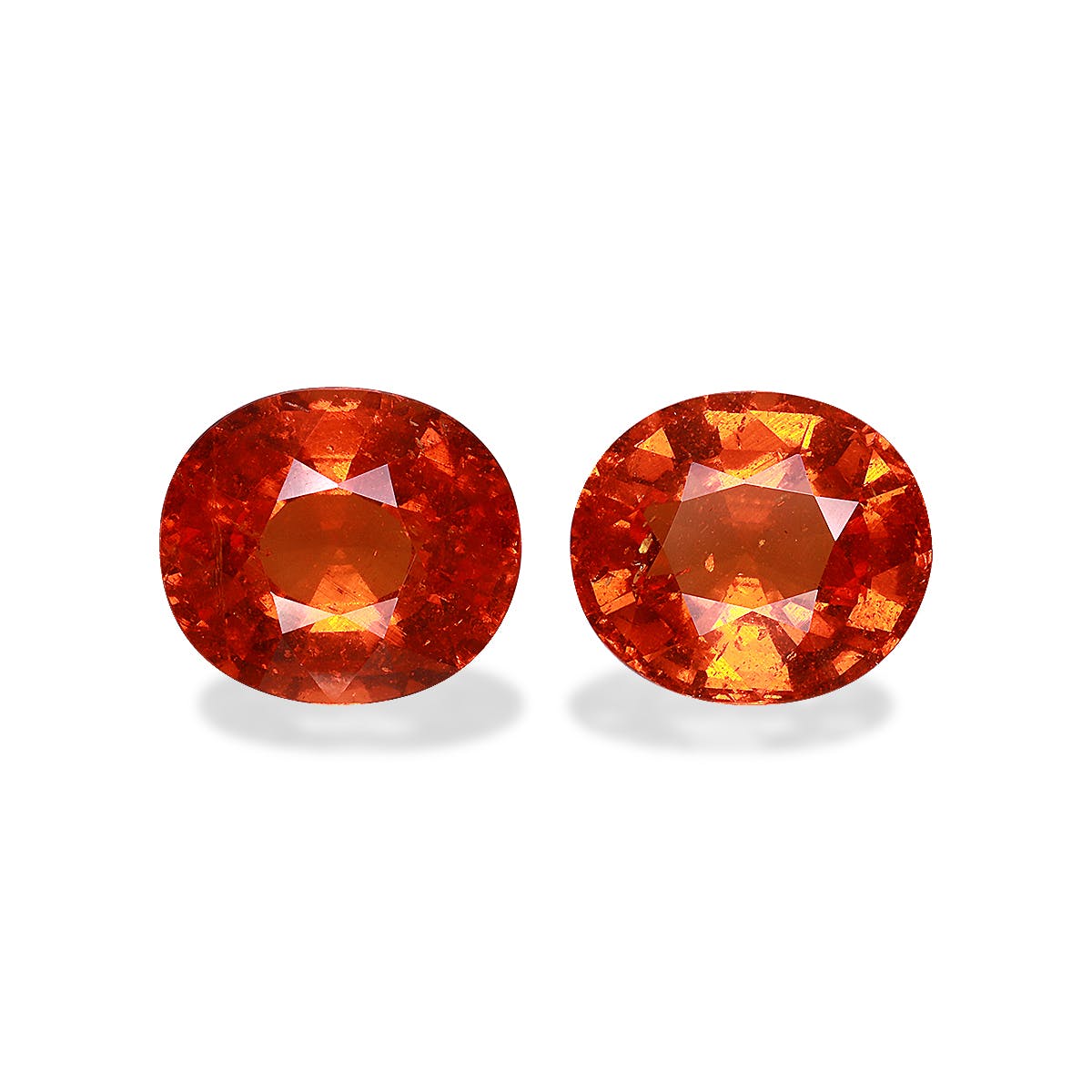 Spessartite Oval Modified Brilliant Cut Orange